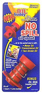Oil Buddy Pour Spout Blister Pack